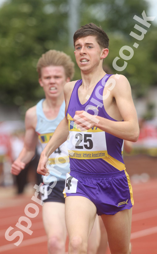 Michael Bleasby (Durham) Inter Boys 1500 metres, 2011 Aviva English Schools' 81st Track and Field Championships, Gateshead International Stadium